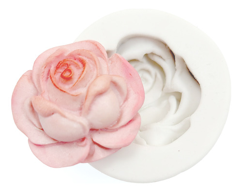 Molde De Silicone: Rosa - 3,0 cm