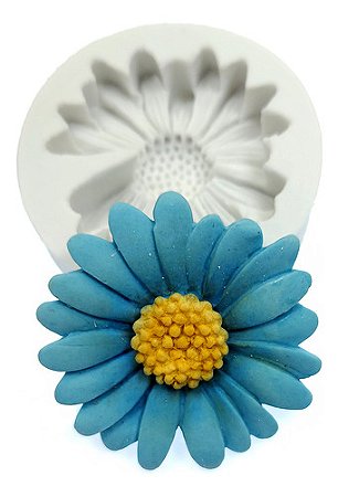 Molde de Silicone: Margarida - 5,5 cm