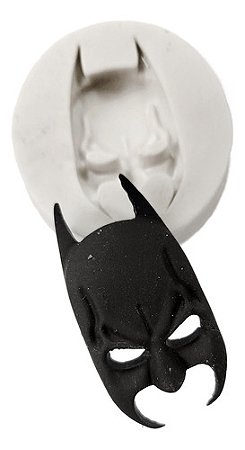 Molde De Silicone: Máscara do Batman - 5,5 x 3,0 cm