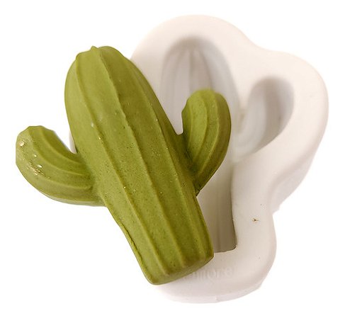 Molde de Silicone: Cacto - 4,0 x 3,5 cm