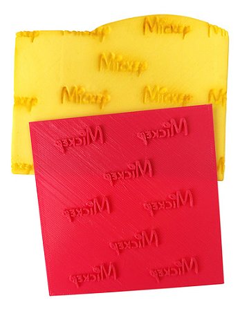 Marcador: Mickey Mouse - 9,0 x 9,0 cm