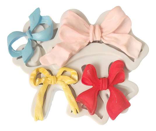 Molde De Silicone: Lacinhos