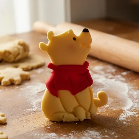 Cortador de Biscoito: Ursinho Pooh - 9,0 x 6,0 cm