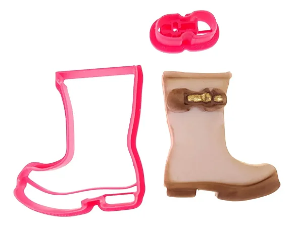 Cortador de Biscoito: Bota - 5,0 x 4,5 cm