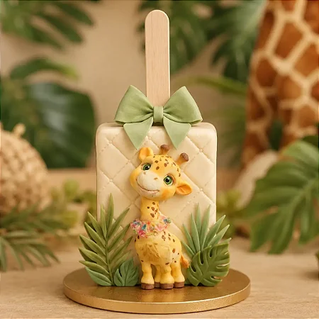 Molde de Silicone: Girafinha - 9,5 x 4,0 cm
