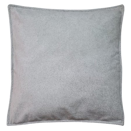 CAPA DE ALMOFADA BOUCLE CINZA 50X50