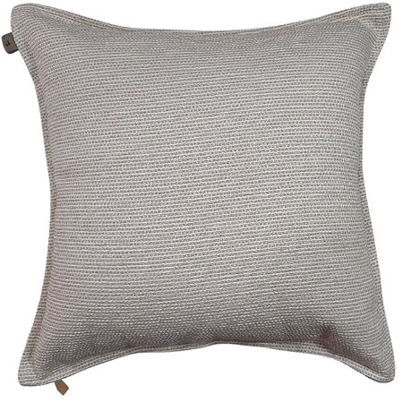 CAPA ALMOFADA LINHAO TONS BEGE 50X50CM