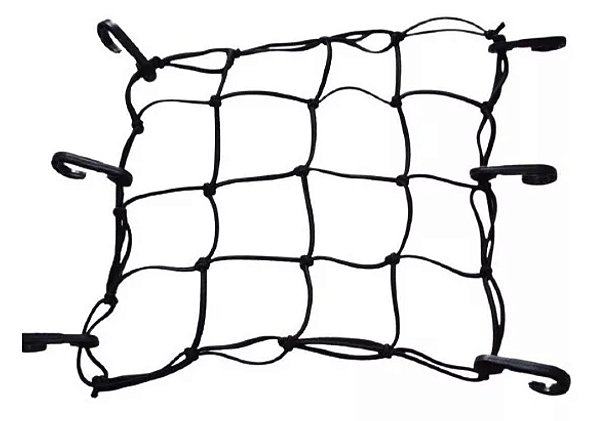 Rede Elástica 35x35 Preto