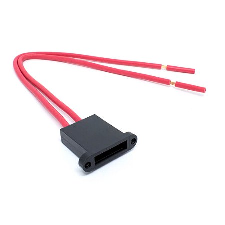 Chicote Porta Fusível Lâmina Médio C/ Aba Fio 2,5mm