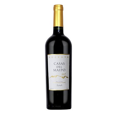 Vinho Chileno Casas Del Maipo Reserva Syrah 750ml