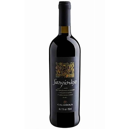Vinho Italiano Caldirola Sangiovese 750ml