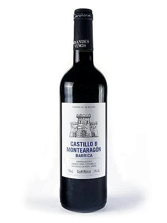 Vinho Espanhol Castillo D Montearagón Barrica 750ml