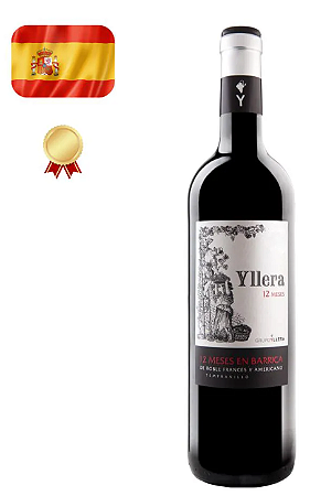 Vinho Espanhol Yllera Crianza 12 meses 750 ml