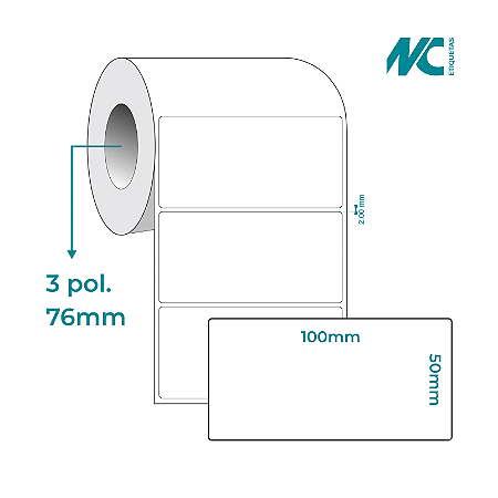 BOPP 100X50 3 POLEGADAS  - cod.1266