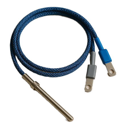 Termopar Tipo J Ponta 4,7 mm Cabo 2 m –  Indústrial