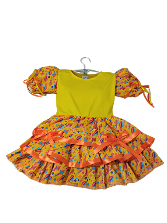Vestido Infantil Festa Junina