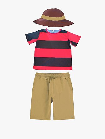 Fantasia Infantil Menino Listrado