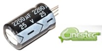 2200uF x 25V - ELETROLITICO RD 105°