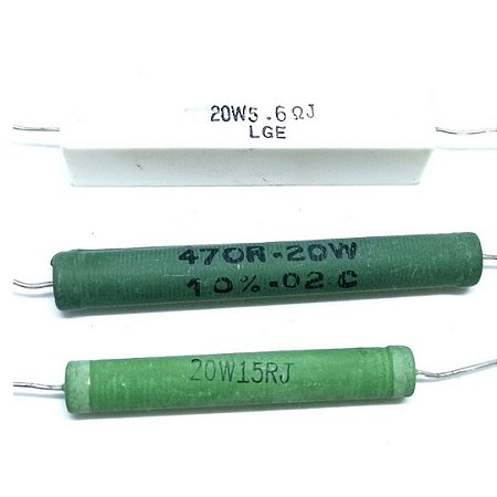 470R RESISTOR FIO 20W