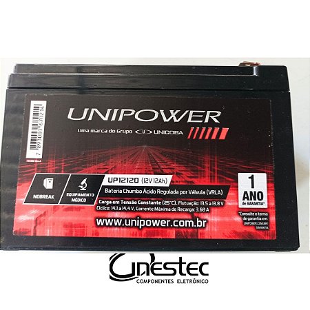 BATERIA SELADA 12V  12AH  UP12120  F250