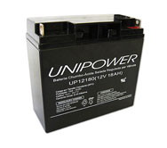 BATERIA SELADA 12V - 18AH   UP12180  UNIPOWER