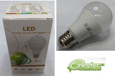 LAMPADA LED BULBO 12W - 1050L - 6500K - E27 - BIVOLT