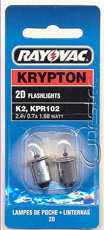 LAMPADA PARA LANTERNA DE 2,4V  KRYPTON  K2 / KPR102