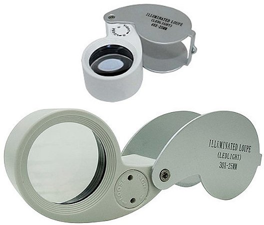 LUPA DE BOLSO SLD-131 LED / UV