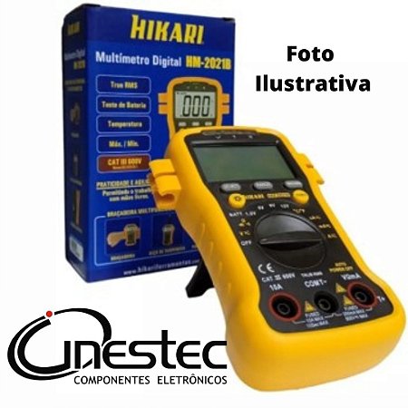 MULTIMETRO DIGITAL COM ABRACADEIRA HM-2021B
