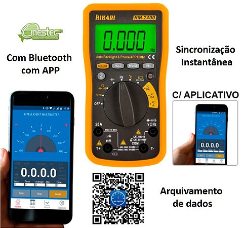 MULTIMETRO DIGITAL HM-2400