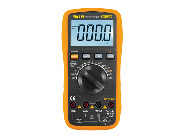 MULTIMETRO DIGITAL TRUE RMS  CAT IV ESCALA AUTOMATICA HM 2090