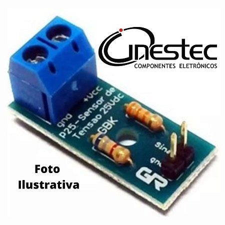 P25 SHIELD MODULO SENSOR DE TENSAO DC