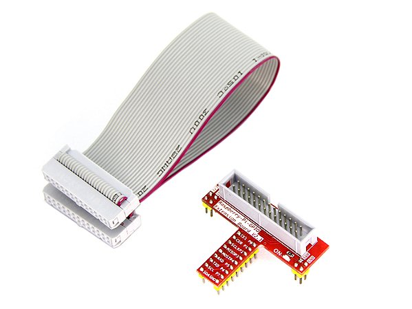 PLACA EXTENSAO GPIO V3.0 DE 26 VIAS PARA RASPBERRY PI2 COM FLAT CABLE