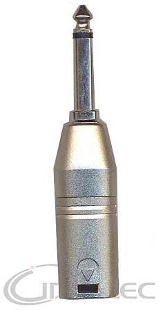PLUG ADAPTADOR CANON / XLR MACHO X P10M