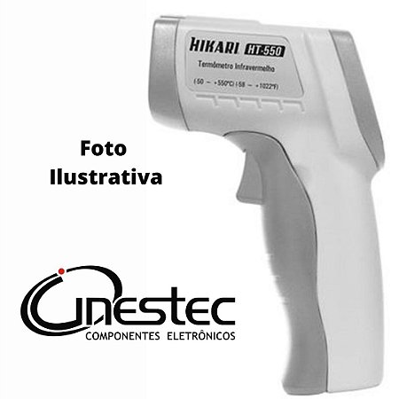 TERMOMETRO DIGITAL INFRAVERMELHO HT-550