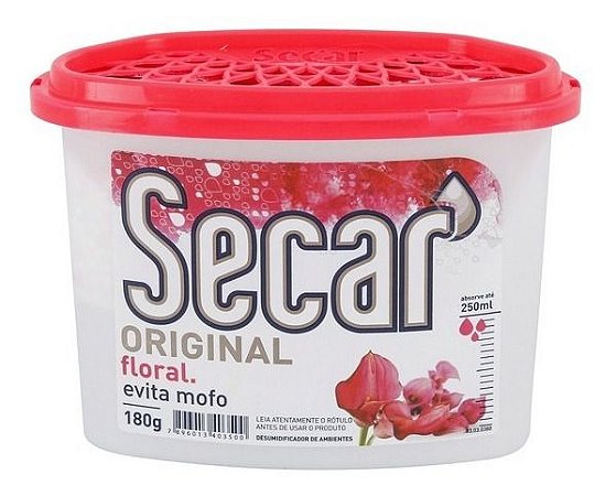 Desumidificador Antimofo Guarda-roupa Floral - Secar - 180g
