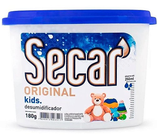 Desumidificador Antimofo Guarda-roupa Kids - Secar - 180g
