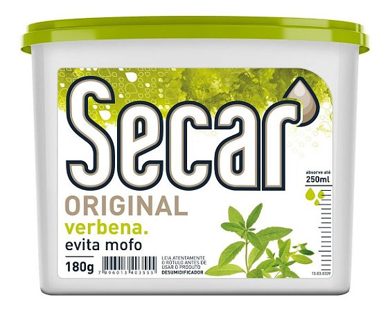 Desumidificador Antimofo Guarda-roupa Verbena - Secar - 180g