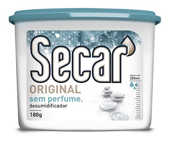 Desumidificador Antimofo Sem Perfume - Secar - 180g
