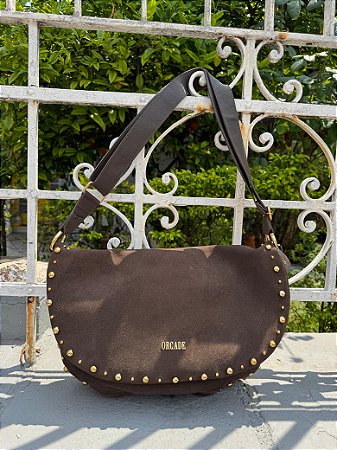 Bolsa Grande em Camurça/ Cuia/ Orcade