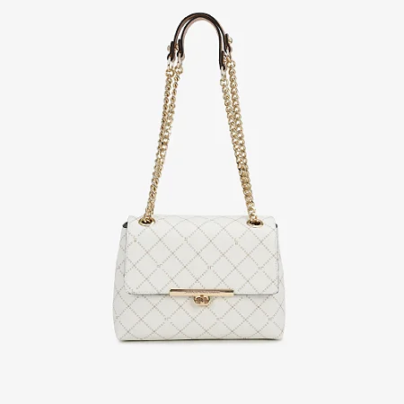 Bolsa De Ombro Nude Off White Monograma/ Jorge Bischoff