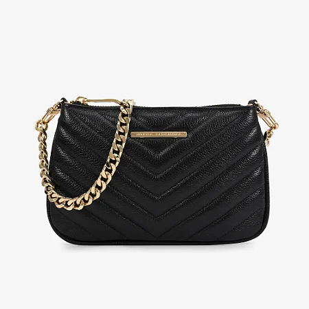 Bolsa Infinita Transversal Couro/ Jorge Bischoff