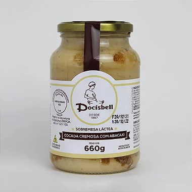 Cocada Cremosa com Abacaxi