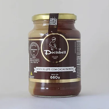 Doce de Leite com Cacau em Pasta