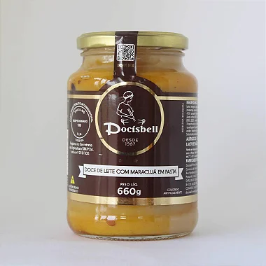 Doce de leite com Maracuja em Pasta