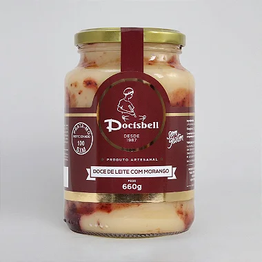 Doce de Leite com Morango