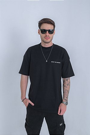 Camiseta Move The Crowd Oversized - ELETRONIC