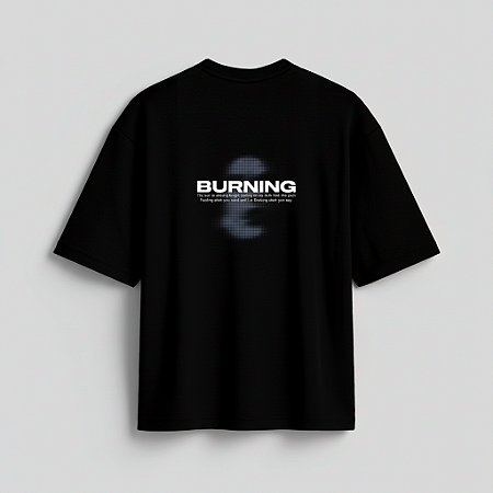 Camiseta Move The Crowd Oversized - BURNING