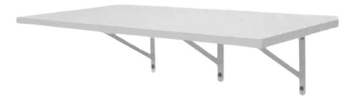 Prateleira Decoração 120x30 Mdf Branca Mão Francesa