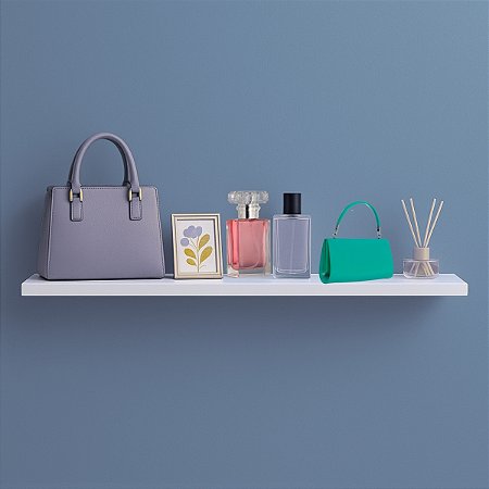 Prateleira Mdf 120x20 Sem Suporte - Decoração